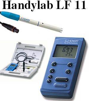 MÃ¡y Ä‘o EC/TDS/Äá»™ Máº·n/Nhiá»‡t Ä‘á»™ cáº§m tay model Handylab LF11/LF 513T